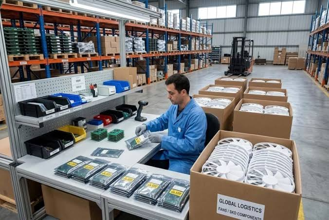 Imported equipment and commercial consignments